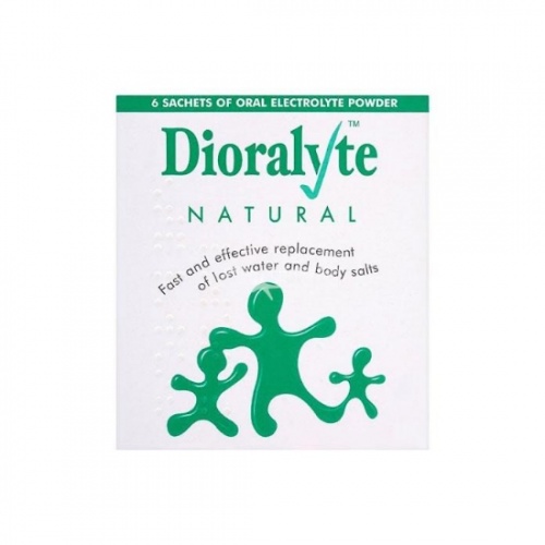 Dioralyte Natural - 6 Sachets